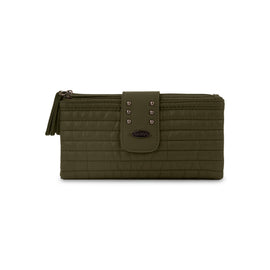 Shop Bentley Khaki Cargo Quilted Flap Wallet in Canada at only $44.99 1st look