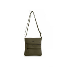 Shop Bentley Kaki Sac à bandoulière matelassé Cargo avec 2 poches avant à glissière in Canada at only $49.99 5th look