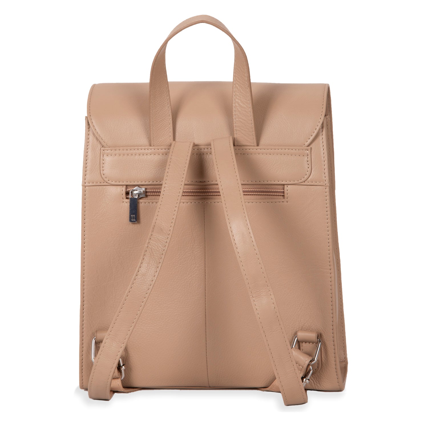 Leather RFID Flapover Fashion Backpack -  - 

        Pelle
      
