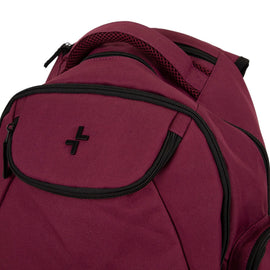 Shop Bentley Burgundy Tracker Jasper Compt. Backpack in Canada at only $41.99 5th look