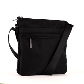 Shop Bentley Burgundy Tracker Basic Nylon RFID Crossbody in Canada at only $49.99 3rd look