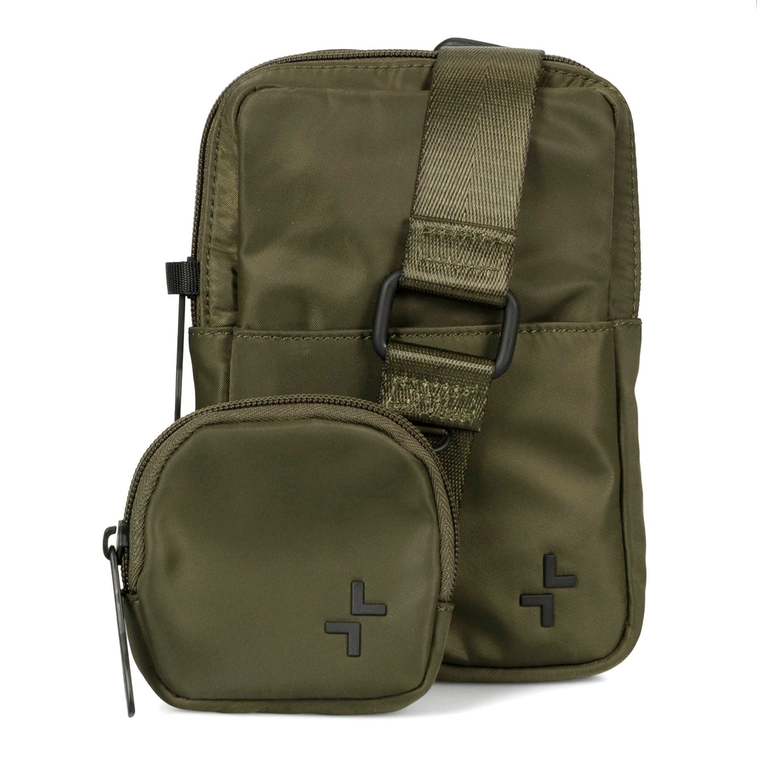 Basic Nylon Crossbody Bag and Pouch -  - 

        Tracker
      
