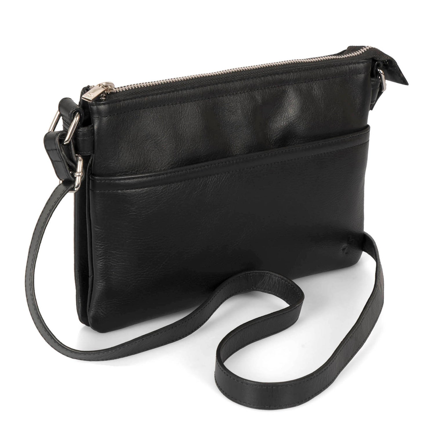 Basics RFID Leather Crossbody Bag -  - 

        Tracker
      
