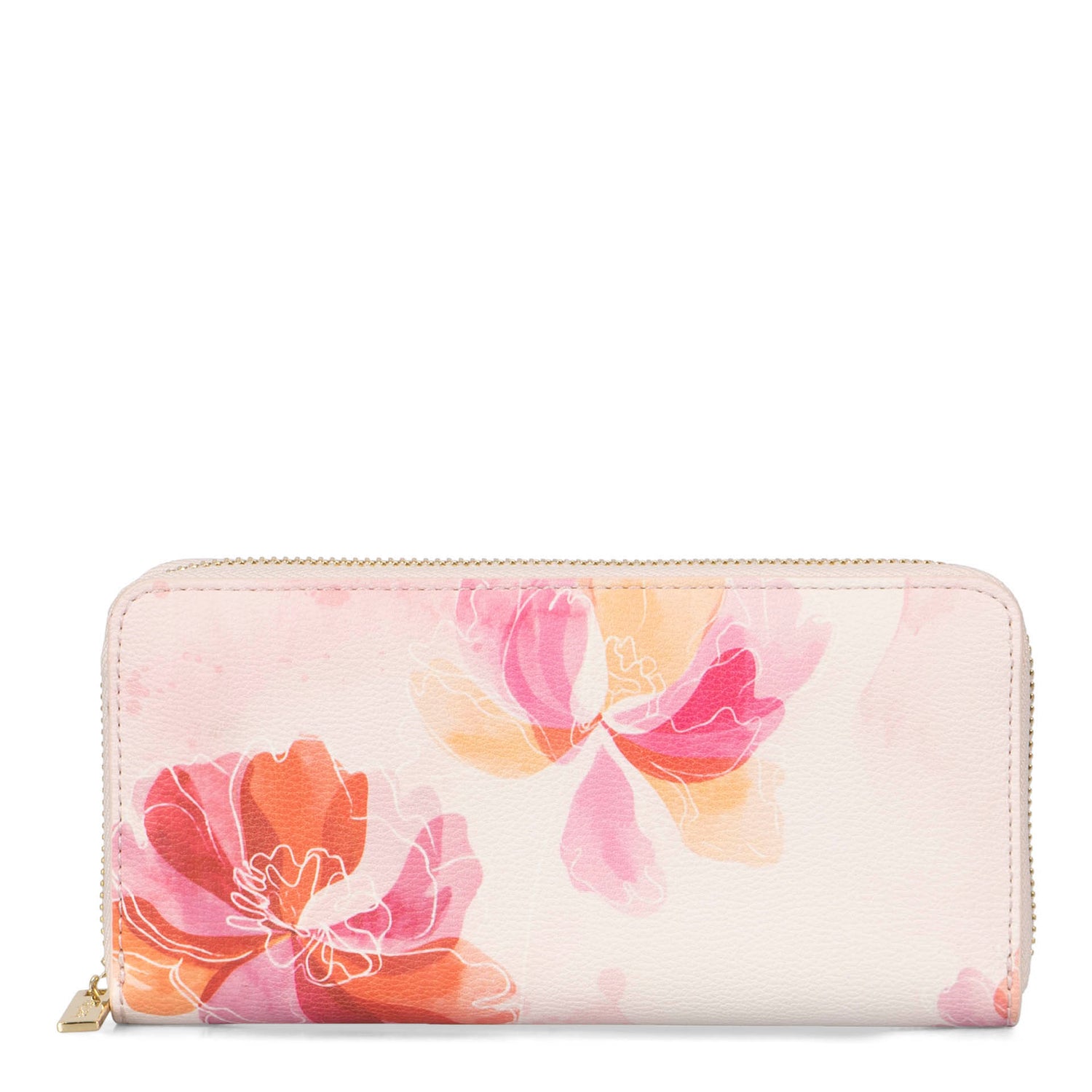 Nora RFID Floral Zip-Around Wallet