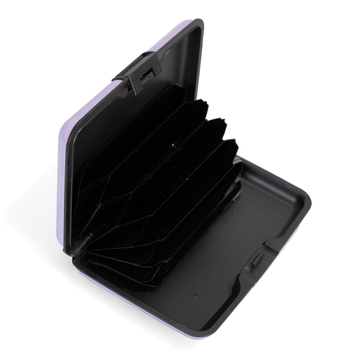 Porte-cartes RFID en aluminium Solid Lilac 