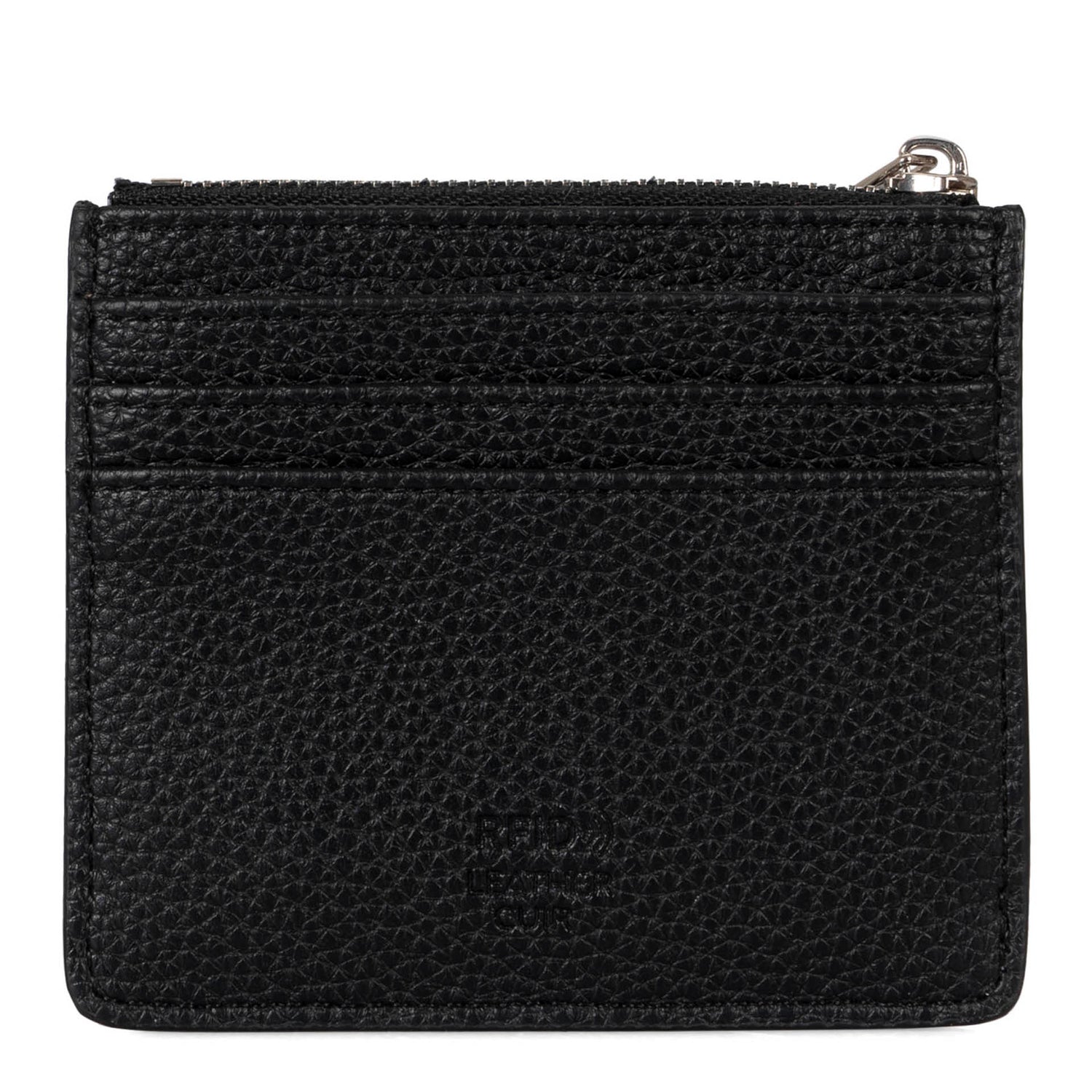 Premium Zip Credit Card Holder | Leather