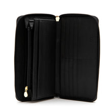 Shop Bentley Black Riona Ivy Pebbled RFID Zip Around Wallet in Canada at only $44.99 3rd look