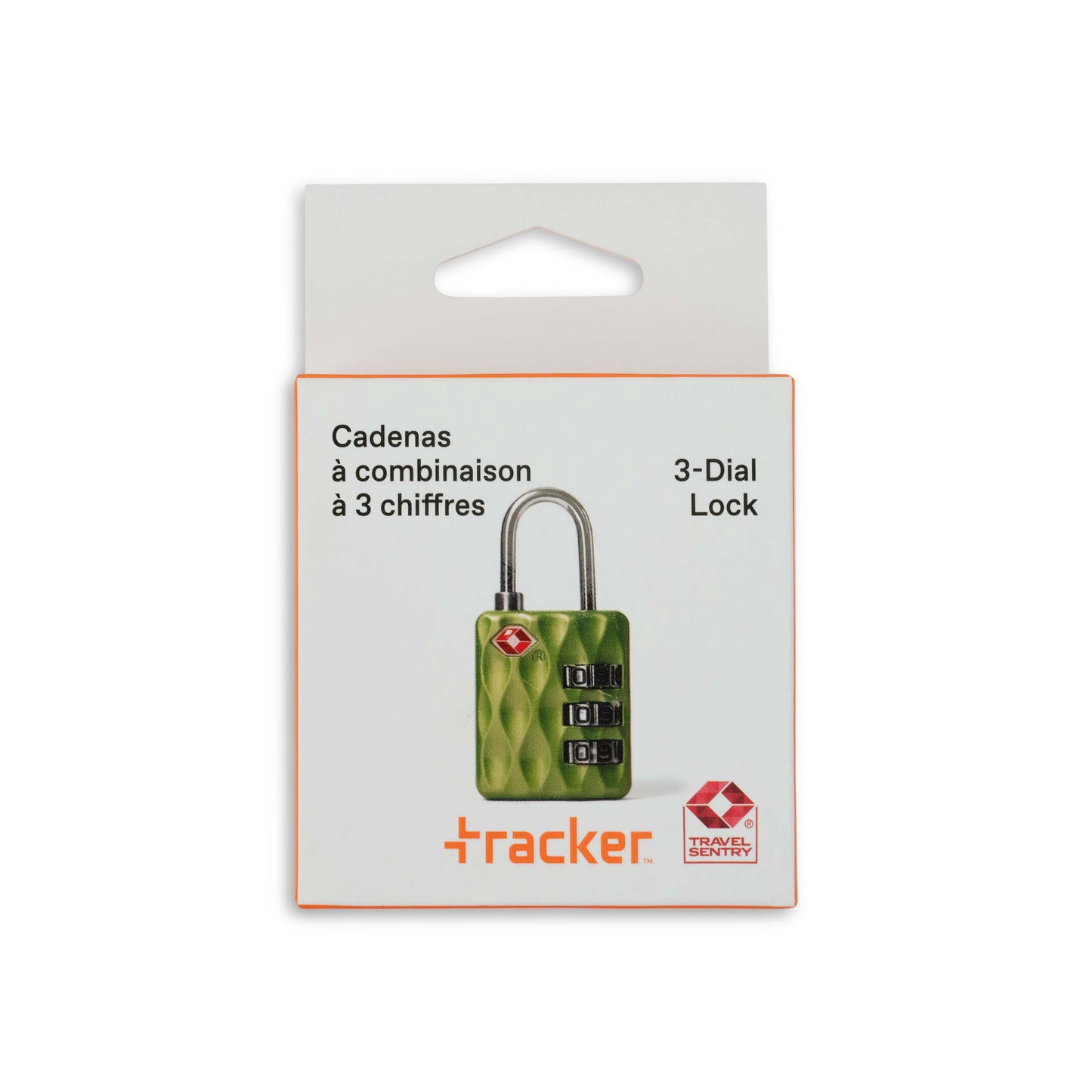 Cadenas TSA Ă combinaison 3 chiffres Tracker