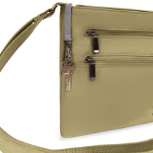 Shop Bentley Taupe Tracker Secure Crossbody Anti theft in Canada at only $69.99 5th look