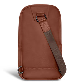 Shop Bentley Brown Champs Onyx Leather Sling Bag in Canada at only $99.99 2nd look