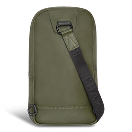 Shop Bentley Khaki Champs Onyx Leather Sling Bag in Canada at only $99.99 2nd look