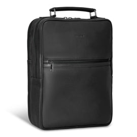 Shop Bentley Black Champs Onyx Leather Compact Backpack in Canada at only $149.99 2nd look