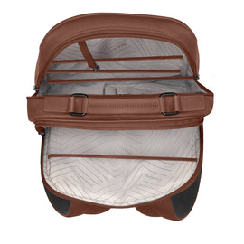 Shop Bentley Brown Champs Onyx Leather Compact Backpack in Canada at only $149.99 7th look
