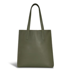 Shop Bentley Khaki Champs Onyx Leather Vertical Tote in Canada at only $129.99 2nd look