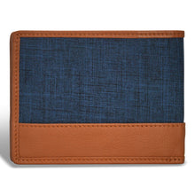 Shop Bentley Beige bleu Portefeuille à rabat supérieur en cuir et denim Champs Denim in Canada at only $39.99 2nd look