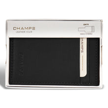 Shop Bentley Noir Porte-cartes hybride magnétique en cuir Champs Onyx in Canada at only $34.99 6th look