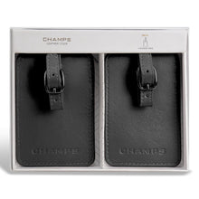 Shop Bentley Black Champs Onyx Leather Luggage Tags in Canada at only $24.99 4th look