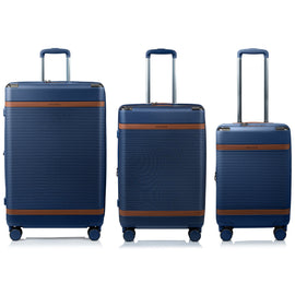 Shop Bentley Navy Champs Vintage III 3-Piece Luggage Set in Canada at only $299.99 14th look