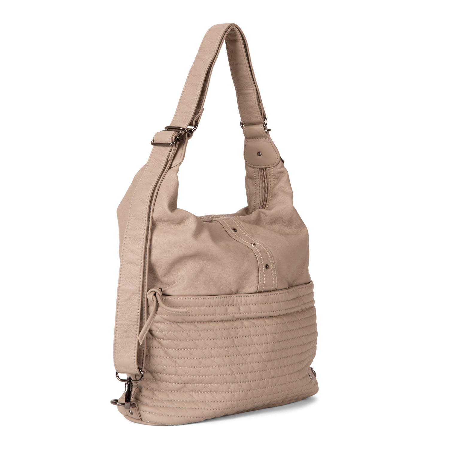 Quilted Convertible Hobo Bag -  - 

        Cargo
      
