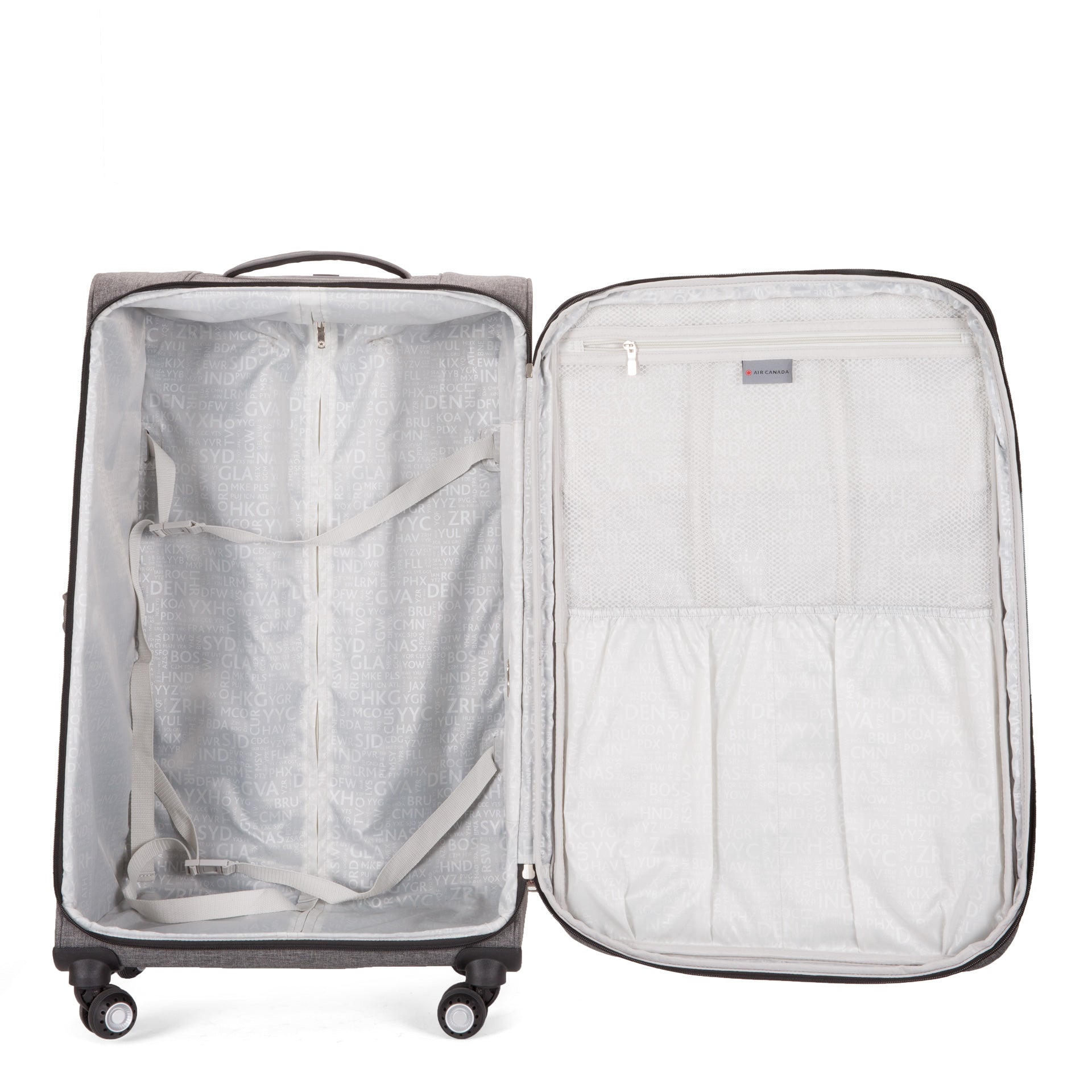 Shop Bentley Gris Grande valise souple Air Canada Panache in Canada at only $146.99 8th look