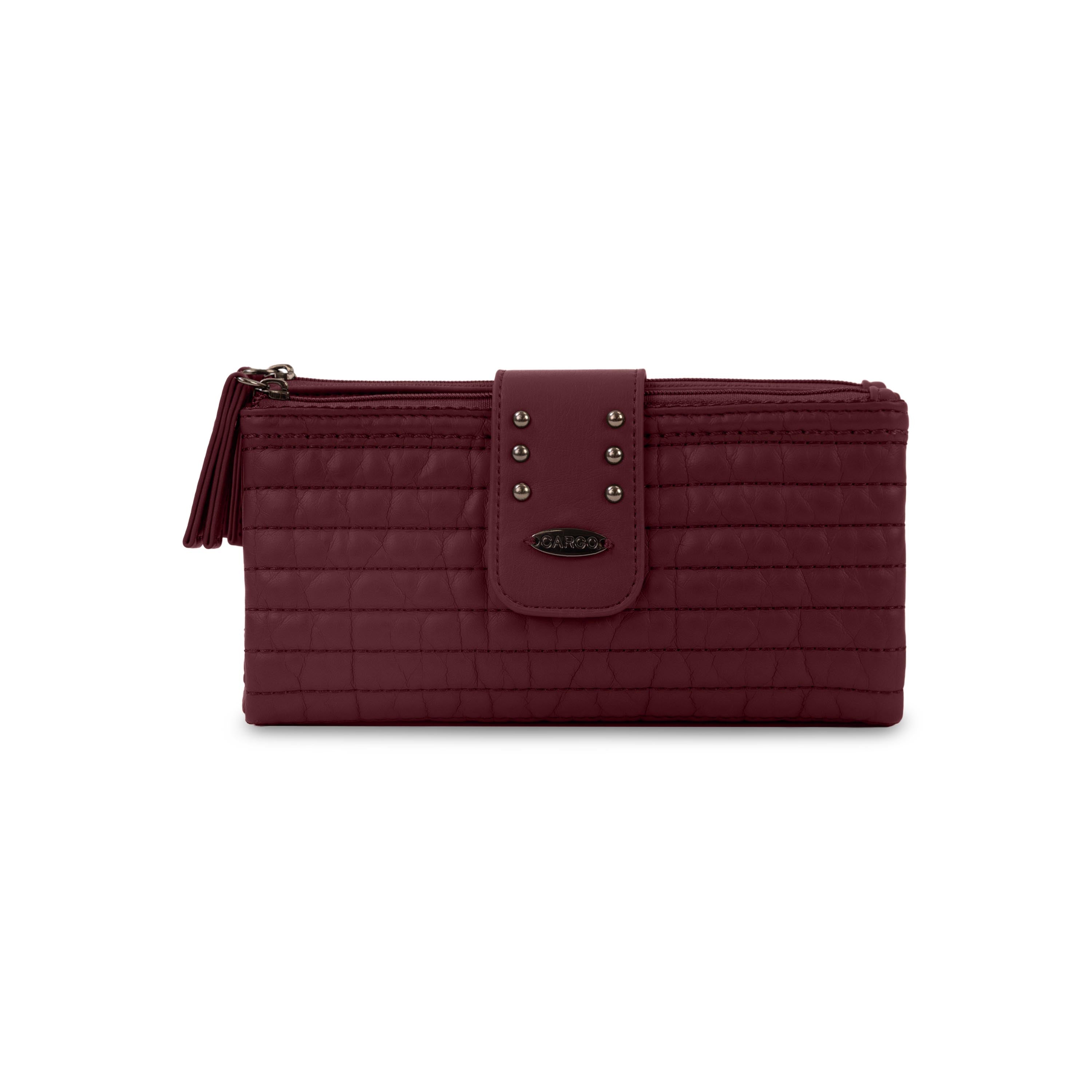 Shop Bentley Bourgogne Portefeuille à rabat matelassé Cargo in Canada at only $44.99 1st look