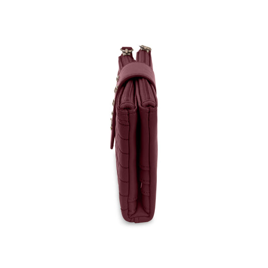 
                    Shop Bentley Burgundy Cargo Quilted Flap Wallet in Canada at only $44.99 3rd look
                  