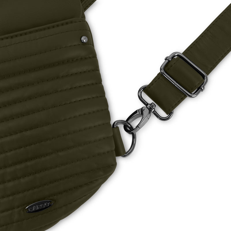 
        Shop Bentley Kaki Sac hobo matelassé convertible Cargo in Canada at only $69.99 6th look
      