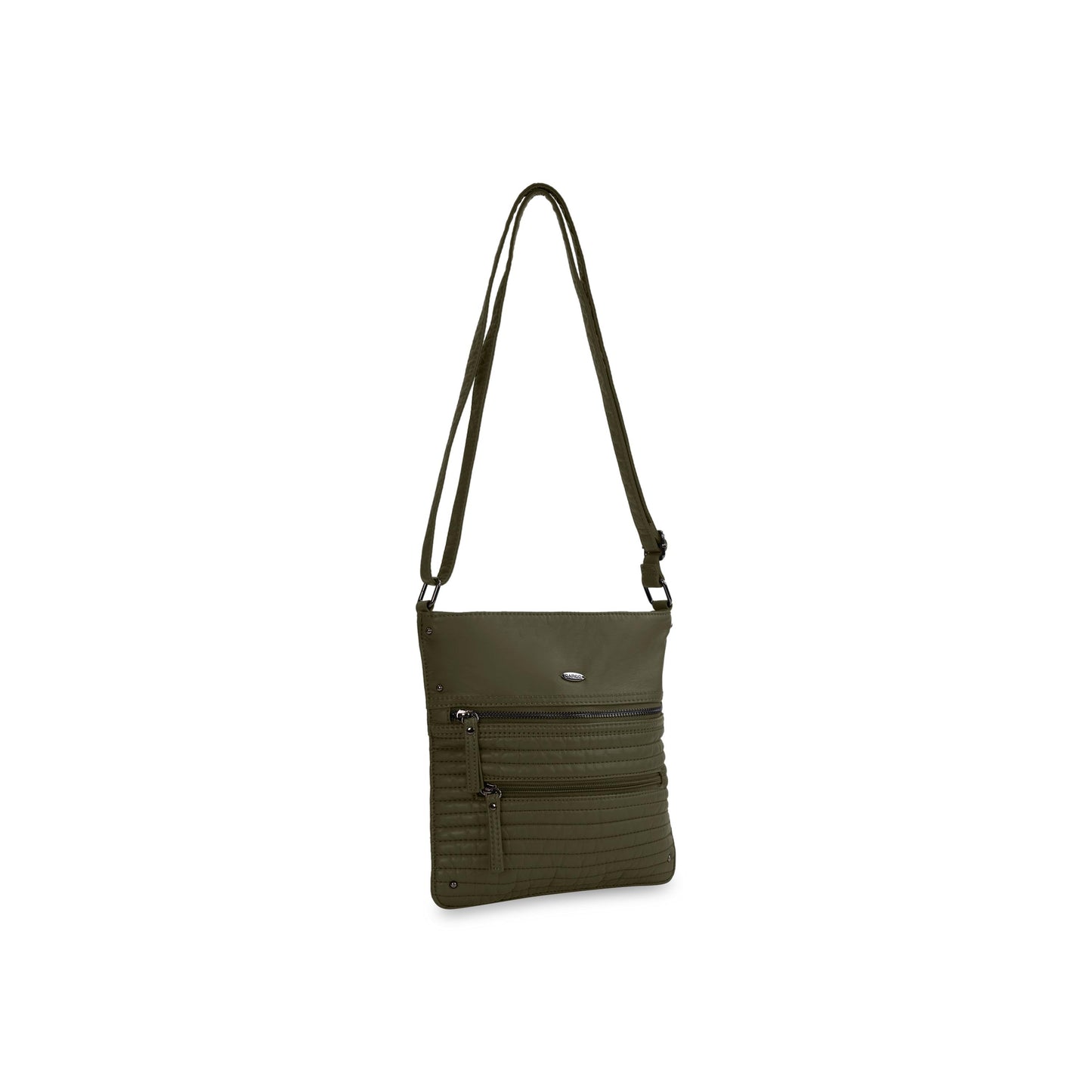 Cargo Quilted 2 Front Zip Xbody