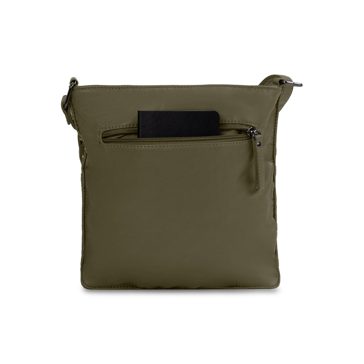 Cargo Quilted 2 Front Zip Xbody