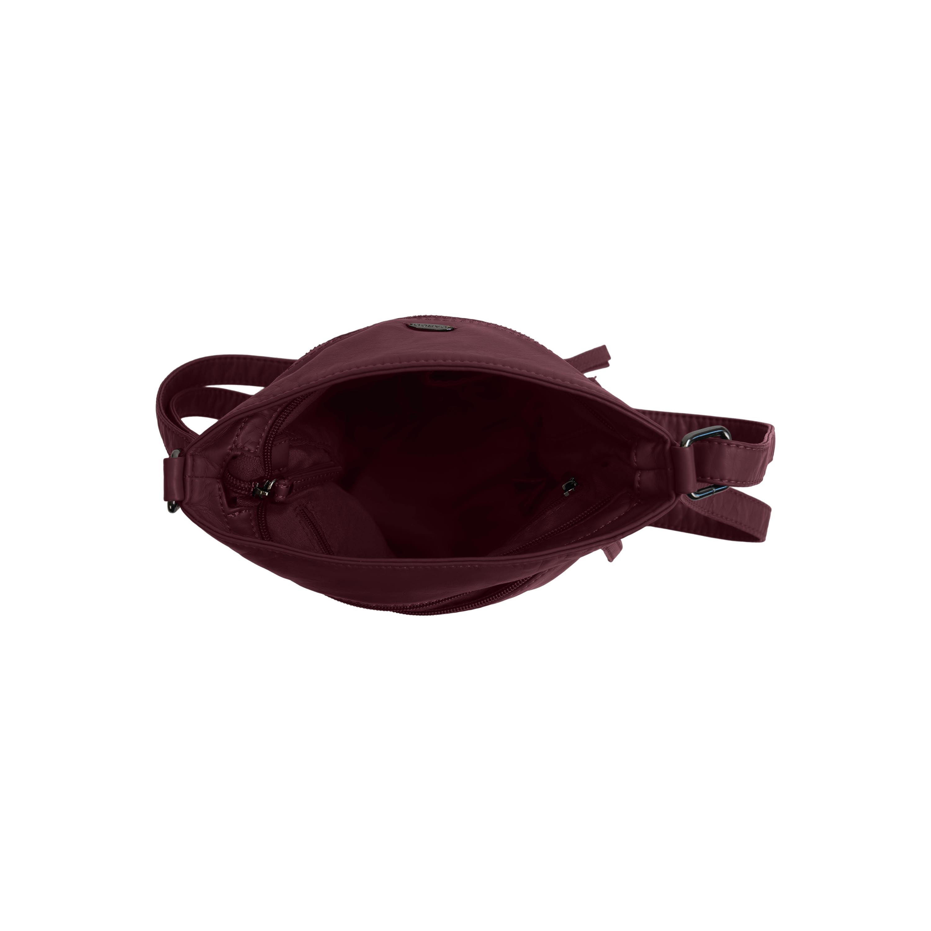 Shop Bentley Bourgogne Sac à bandoulière matelassé Cargo avec 2 poches avant à glissière in Canada at only $49.99 10th look