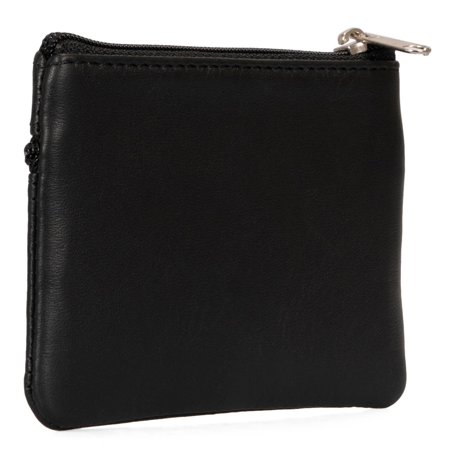Basics Leather Front Zip Coin Case -  - 

        Bentley
      
