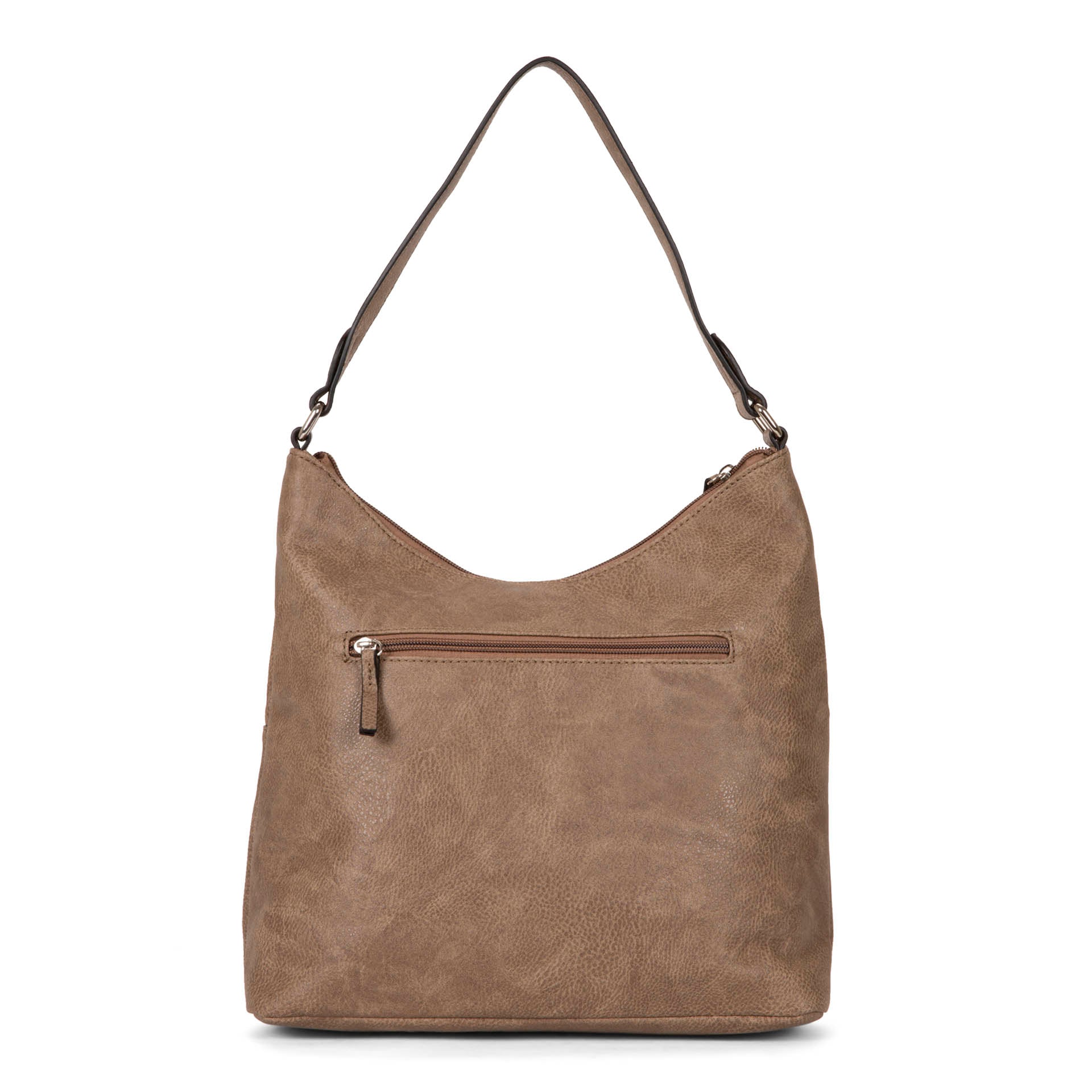 Brown suede hobo clearance bag