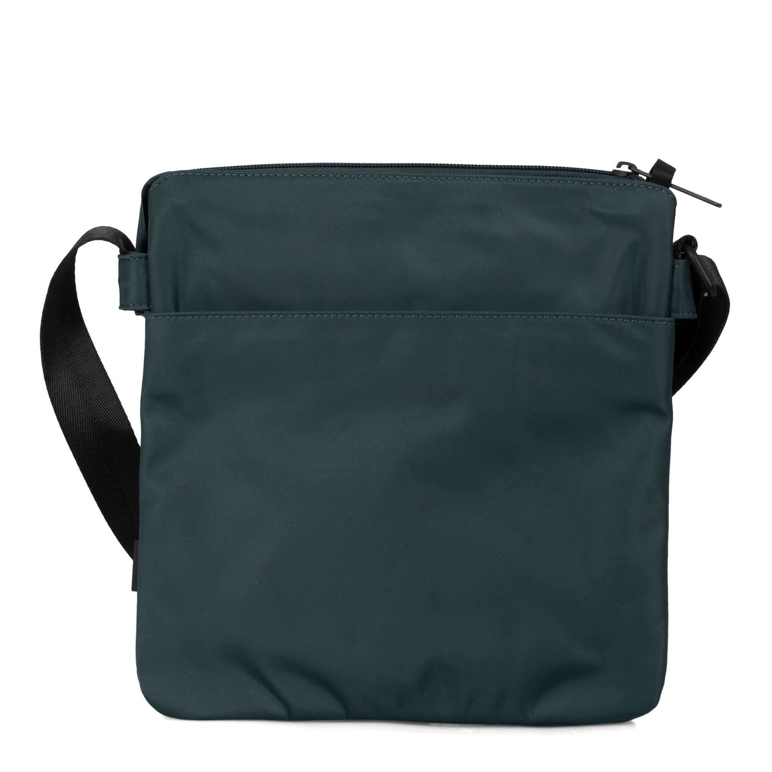 Basic Nylon RFID 2-Gusset Crossbody Bag