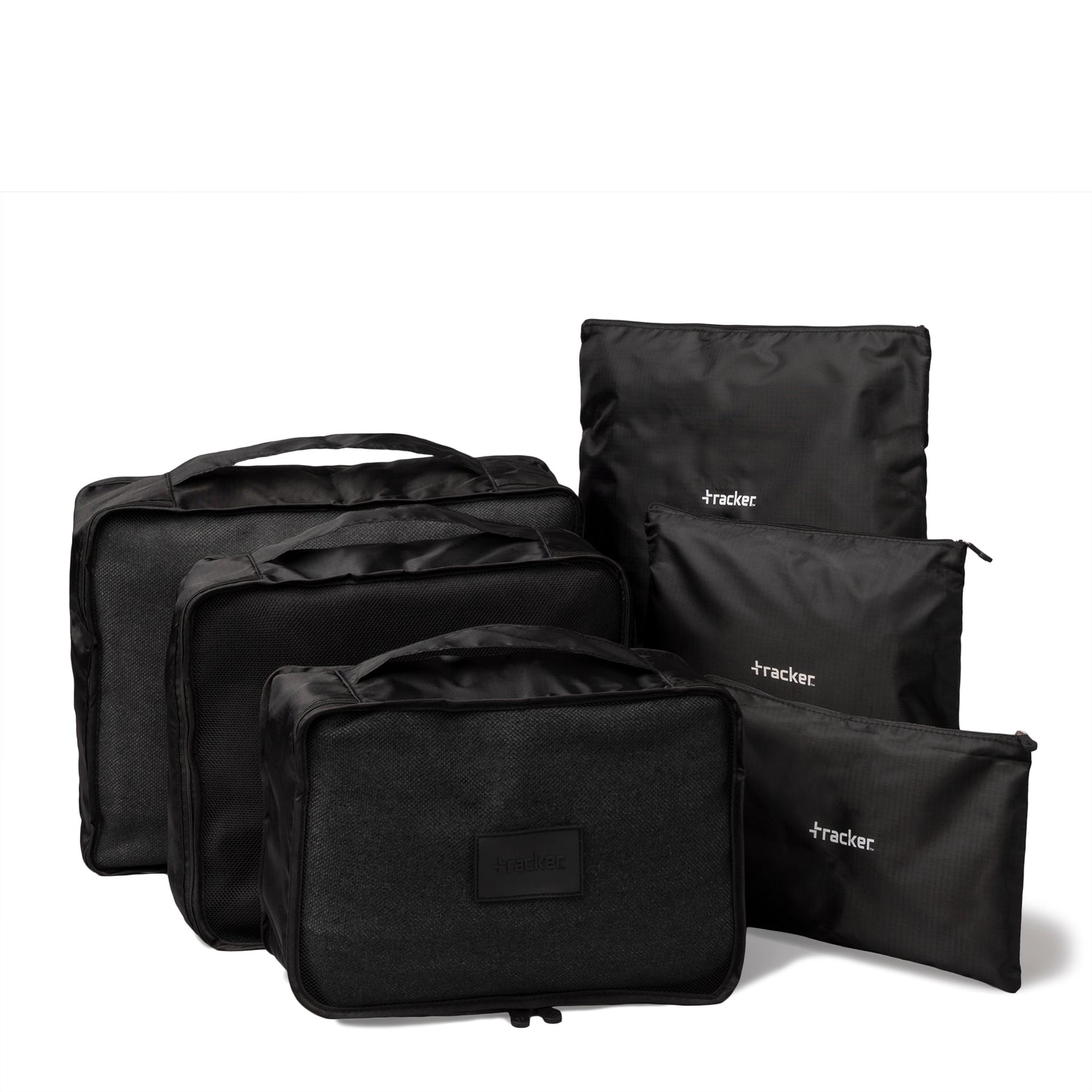 3 Packing Cubes and 3 Storage Bags -  - 

        Tracker
      

