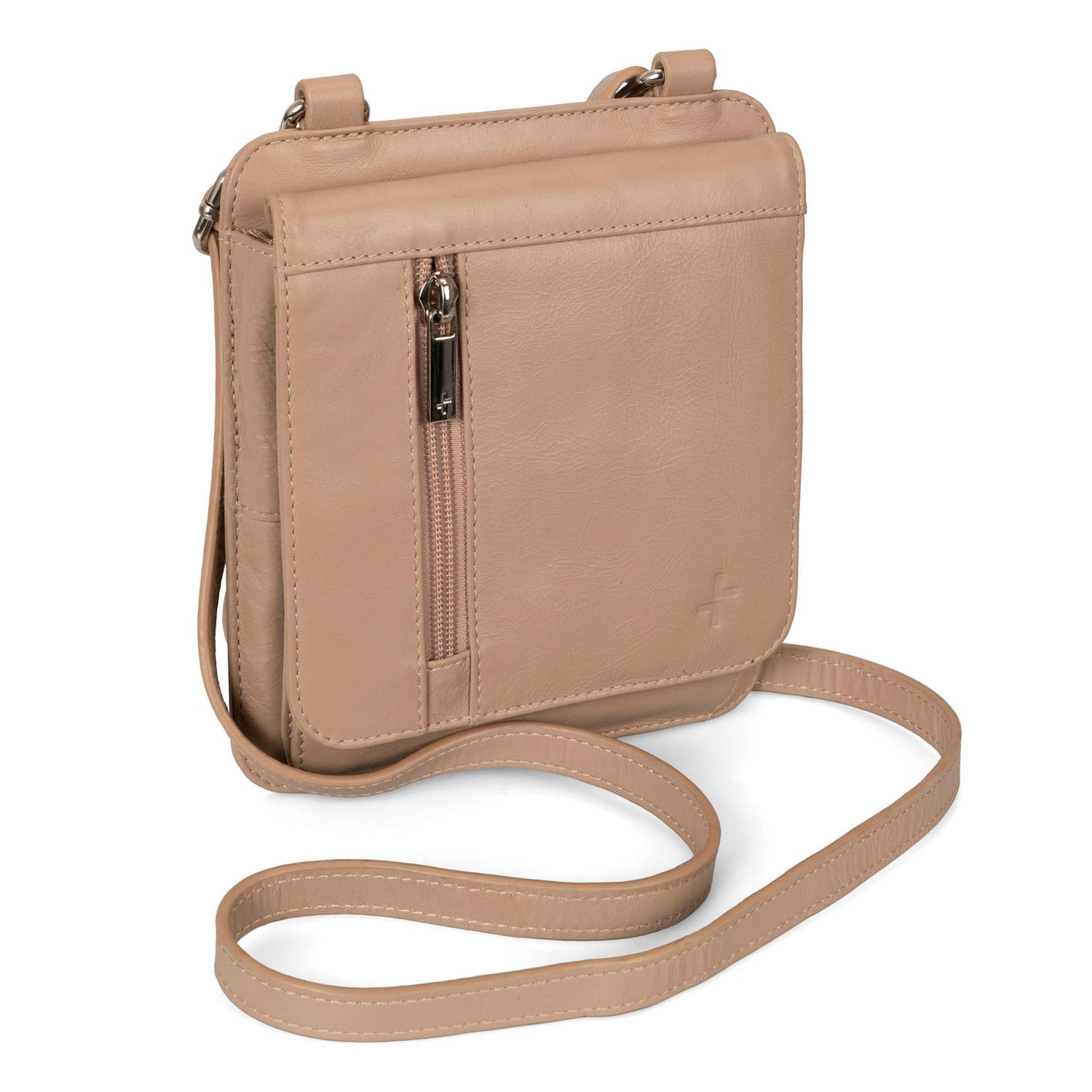 Basics Leather Mini Flap Crossbody Bag -  - 

        Tracker
      
