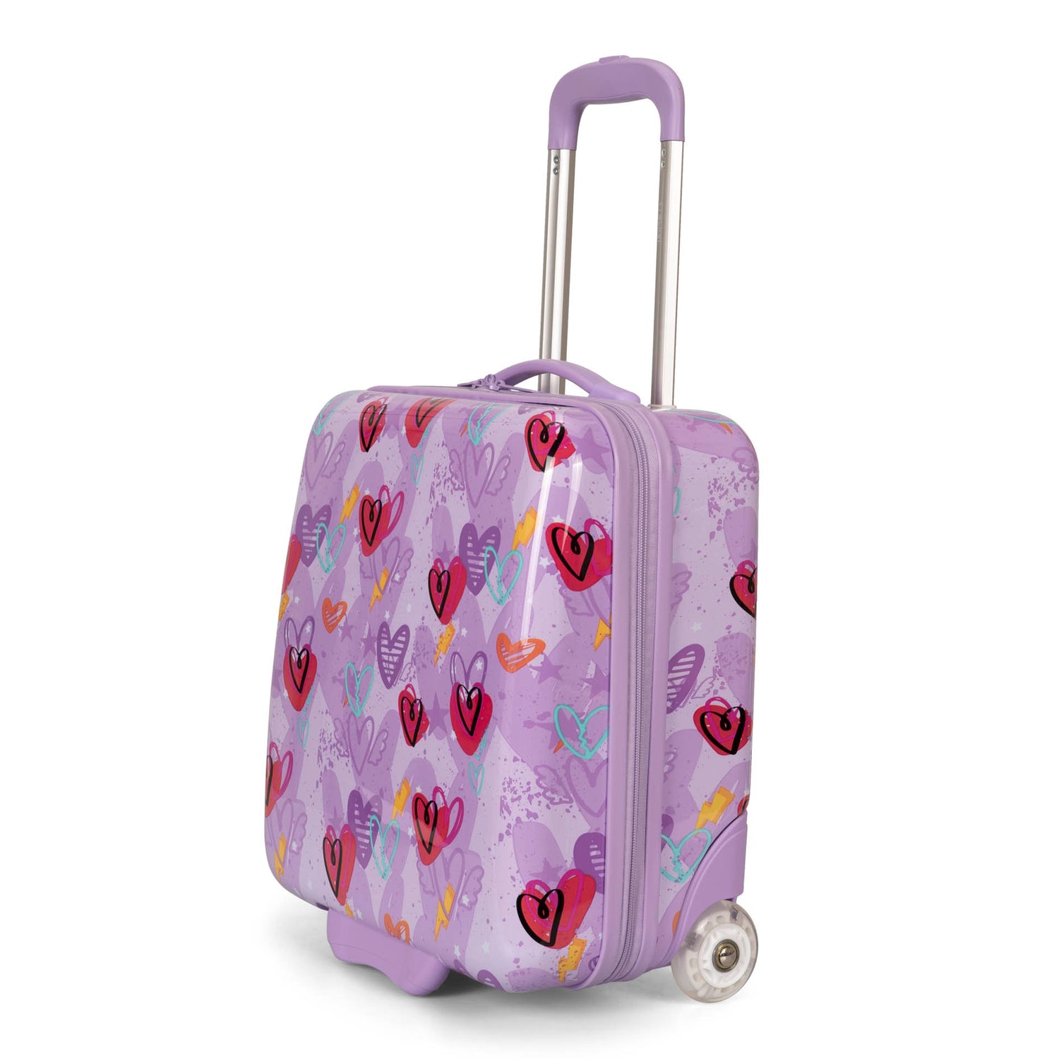 Kids Hardside 17" Carry-On Luggage with Lighting Wheels -  - 

        Tracker
      

