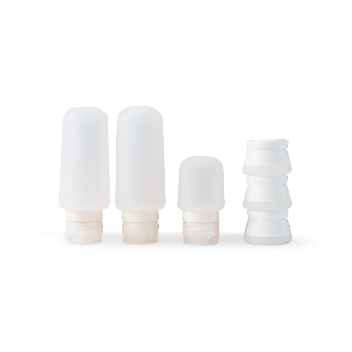 Ensemble de bouteilles de voyage en silicone Tracker