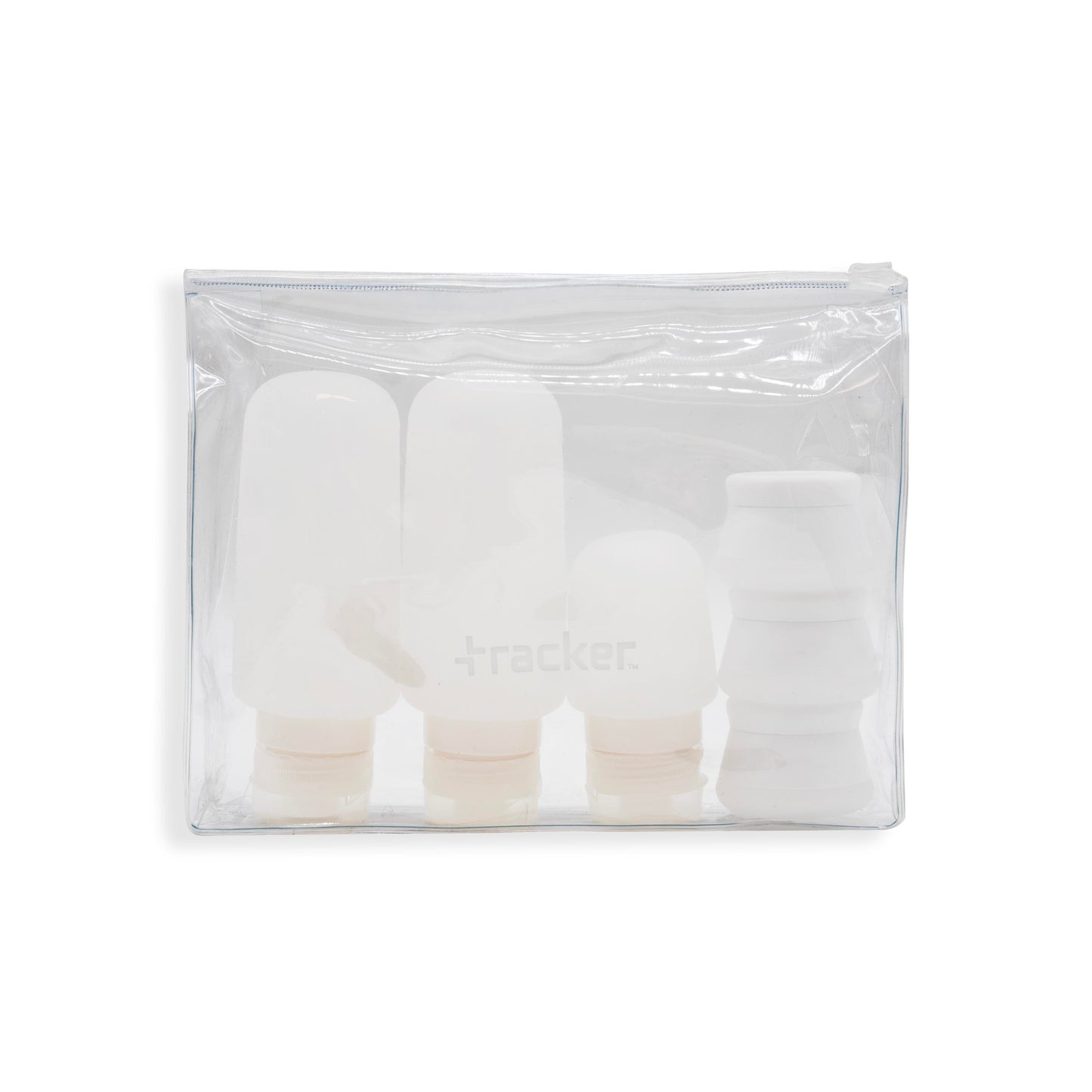 Ensemble de bouteilles de voyage en silicone Tracker