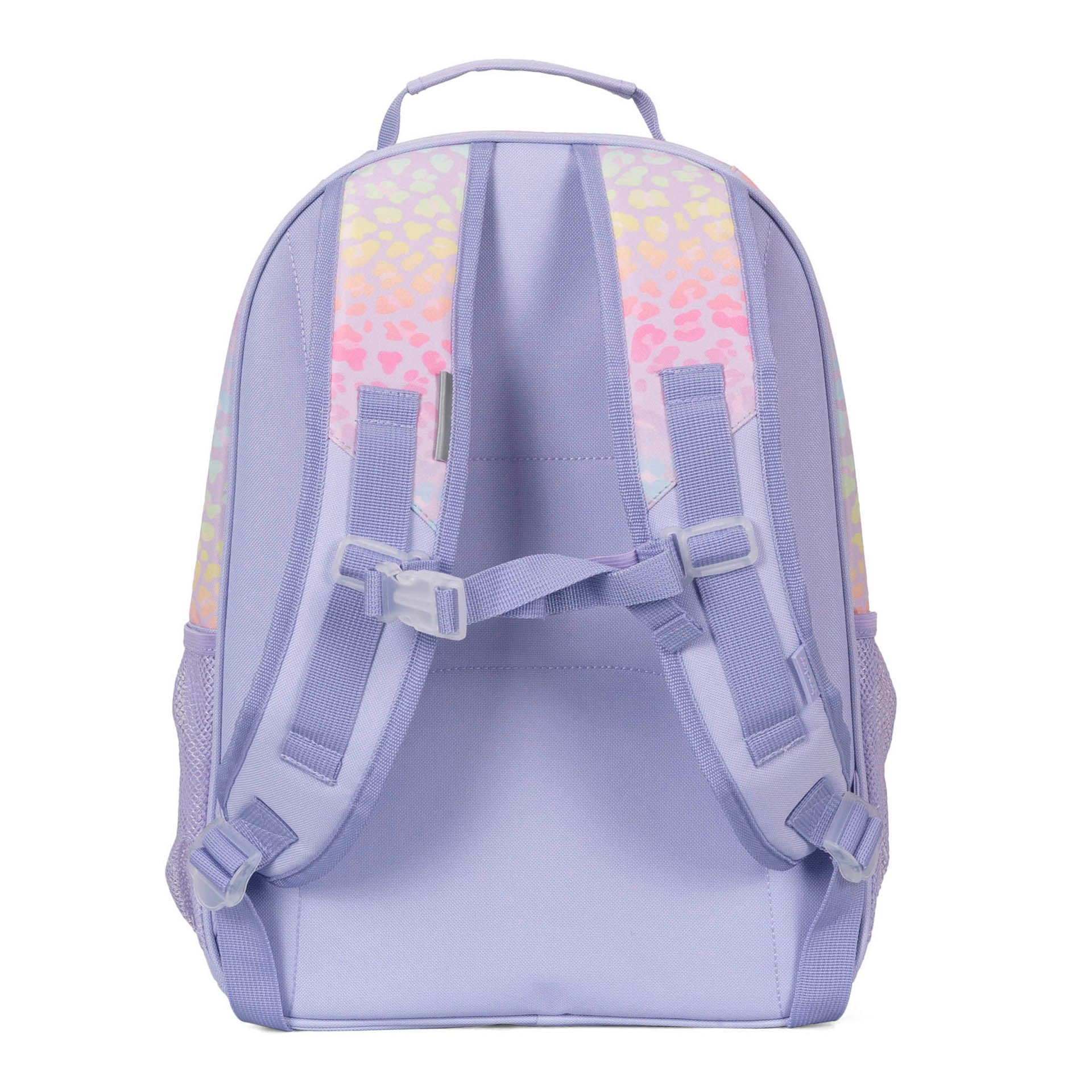 Leopard Cat Backpack Set 4 pieces Lilac