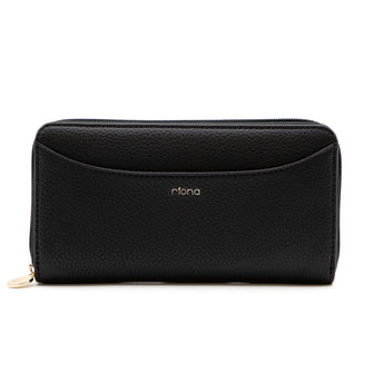 
                    Shop Bentley Noir Portefeuille RFID à glissière en cuir grainé Riona Ivy in Canada at only $44.99 2nd look
                  