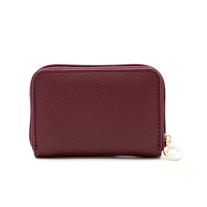 
        Shop Bentley Bourgogne Petit portefeuille RFID à glissière en cuir grainé Riona Ketty in Canada at only $29.99 12th look
      