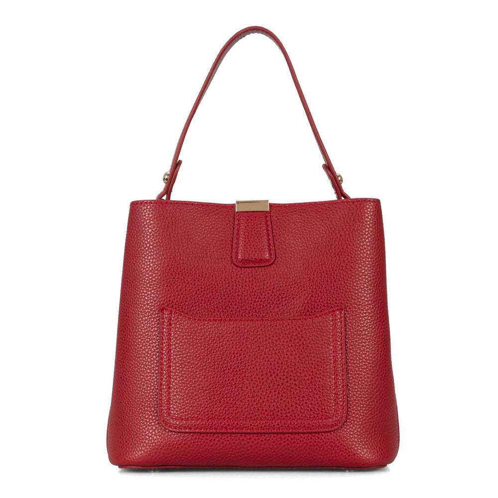 Riona Janis RFID Bucket Bag pebbled – Bentley