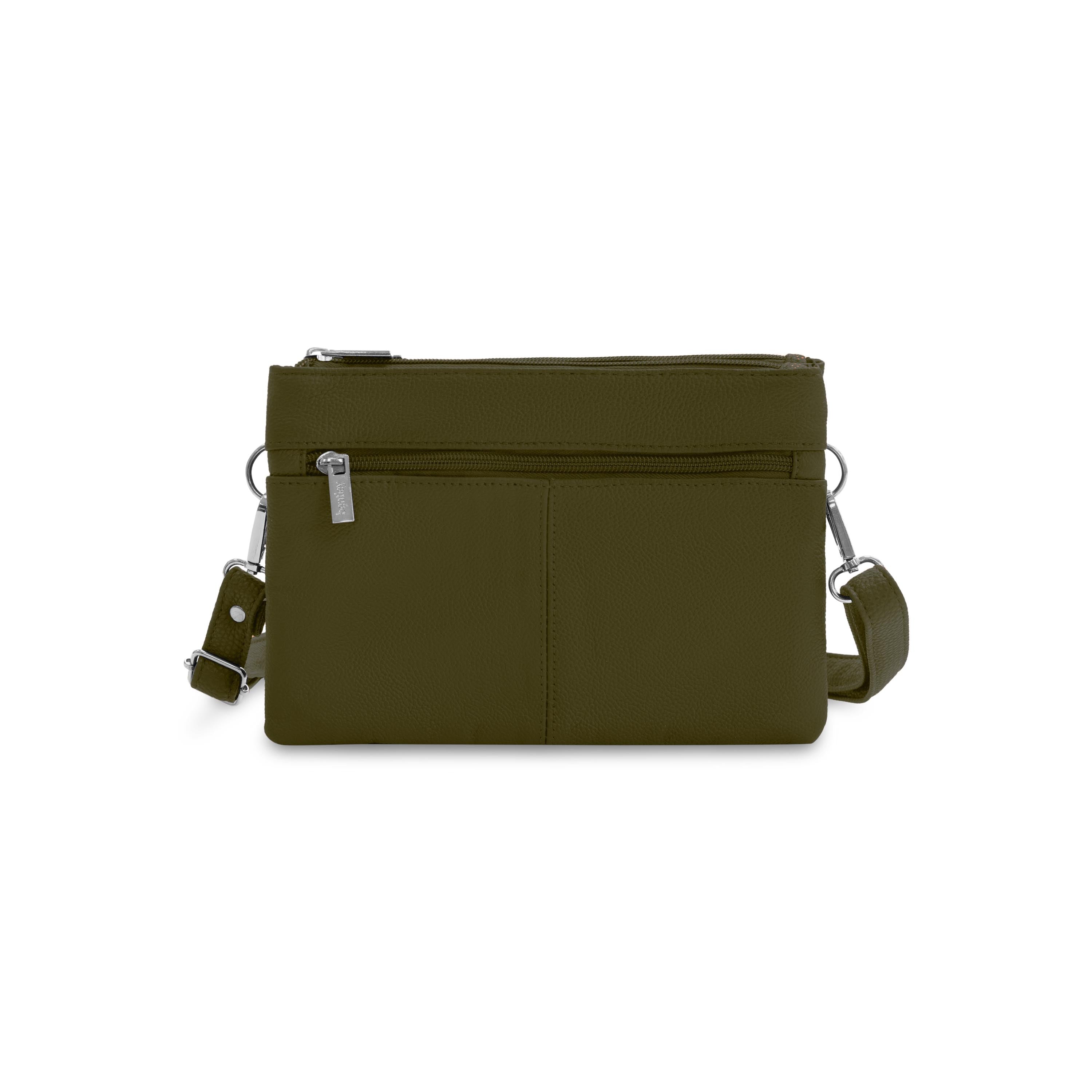 Shop Bentley Kaki Sac à bandoulière horizontal RFID Bentley Mini Essentials in Canada at only $29.99 11th look