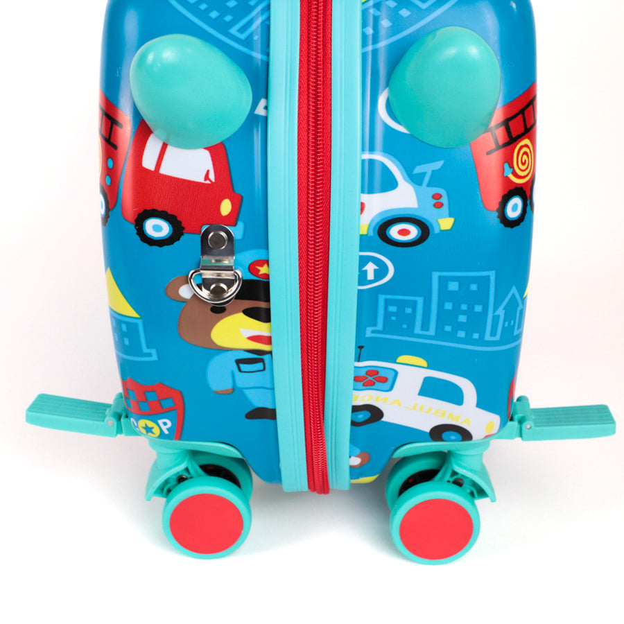 Valise rigide pour enfant Tracker Crème glacée 17 po