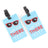 
        Shop Bentley Bleu Étiquette d’identification de bagage Tracker in Canada at only $4.89 10th look
      