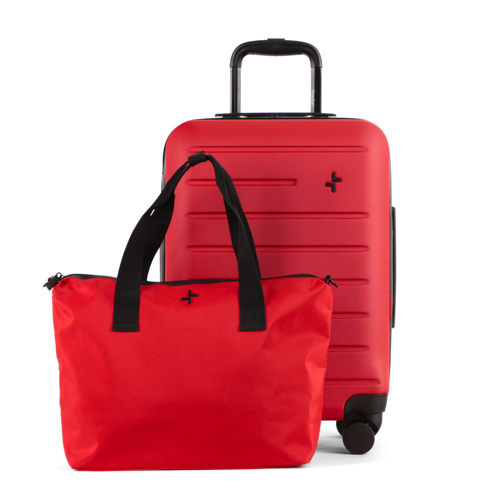Tracker Uptown Hardside 20.5" Carry-On and Tote Bag Set