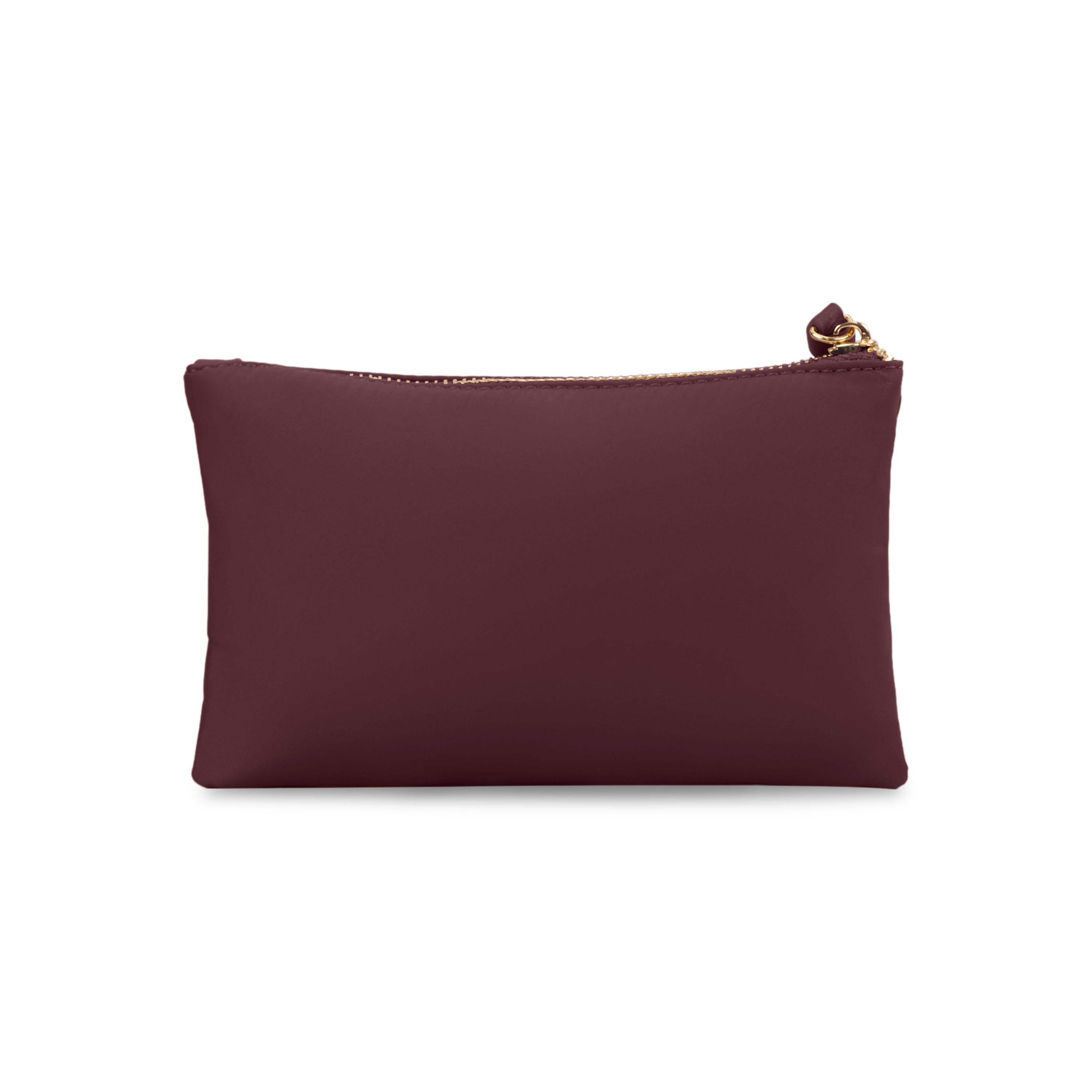 Shop Bentley Dark Red Tracker Makeup Pouch in Canada at only $19.99 19th look