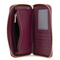 
                      Shop Bentley Dark Red Tracker LuxeLite Wallet in Canada at only $20.99 4th look
                    
