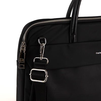 Shop Bentley Black Tracker Isabella Buisness slim briefcase in Canada at only $69.99 5th look