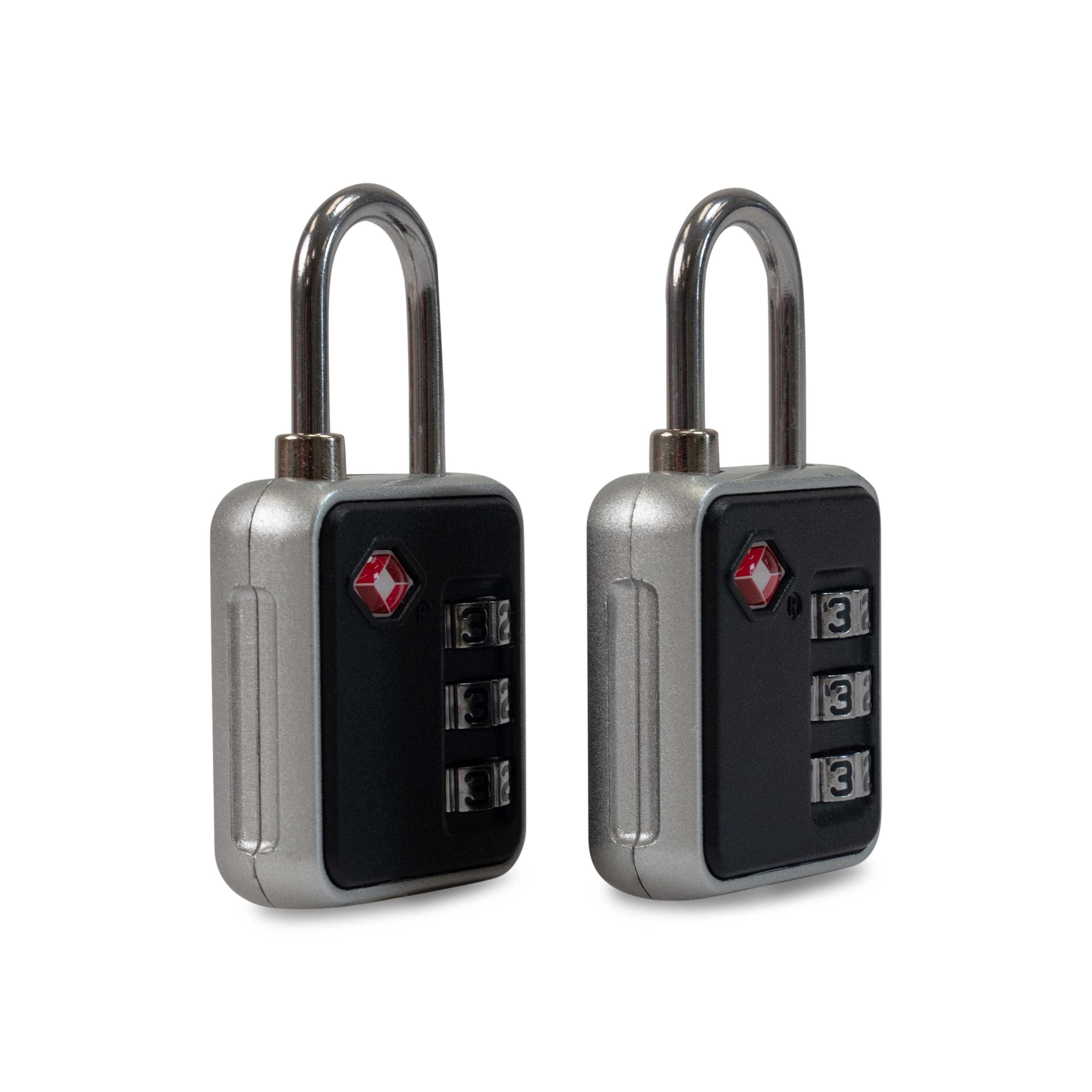 Shop Bentley Gris charbon Ensemble de 2 cadenas TSA à combinaison 3 chiffres Tracker in Canada at only $16.99 2nd look